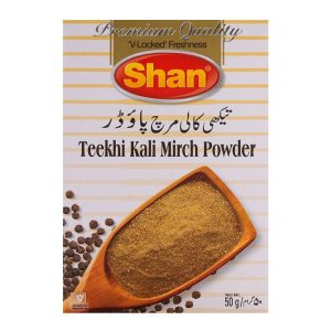 SHAN TEEKHI KALI MIRCH 50GM