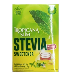 TROPICANA SLIM STEVIA SACHET 25GM