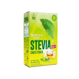 TROPICANA STEVIA SWEETNER 50S 125GM